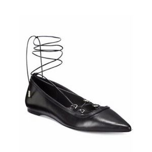 Michael Kors Leather Flats Women’s 9